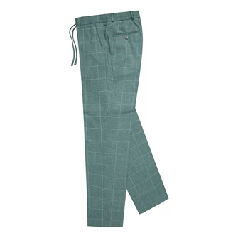 Zuitable Heren Pantalon Green Groen dessin